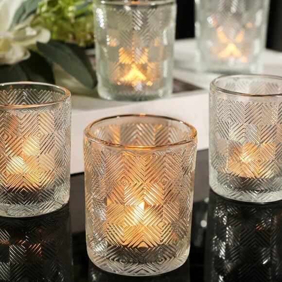 12 pcs Tealight  Votive Candle Holders / BRAND NEW - Picture 6 of 6